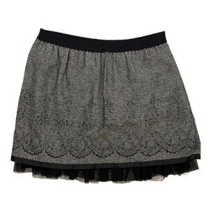 Joe Benbasset | Grey Embroidered Skirt